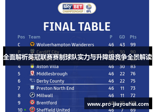 全面解析英冠联赛赛制球队实力与升降级竞争全景解读 全面解析英冠联赛赛制球队实力与升降级竞争全景解读